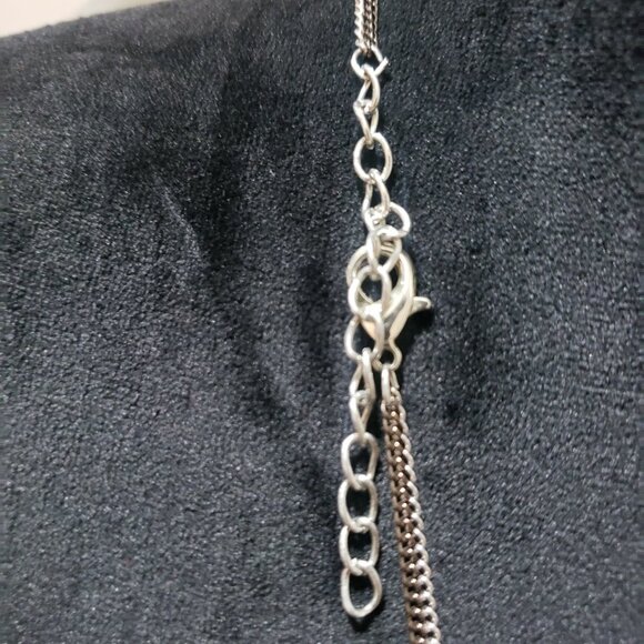 Bohemian Tribal Tassel Beaded Chain Pendant Necklace Punk with Lobster Clasp - Picture 6 of 7